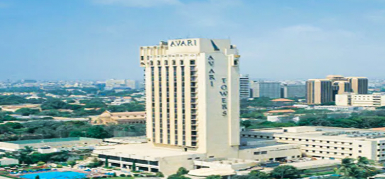 avari towers in karachi