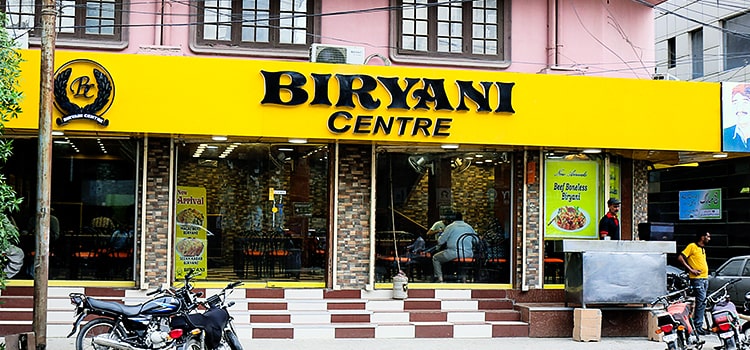 biryani center in karachi
