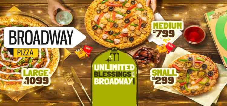 broadway pizza deals