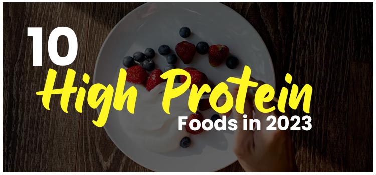 top 10 high protein foods in 2023
