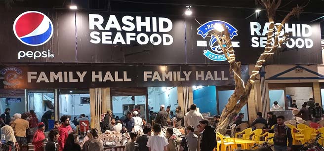rashid sea food in karachi