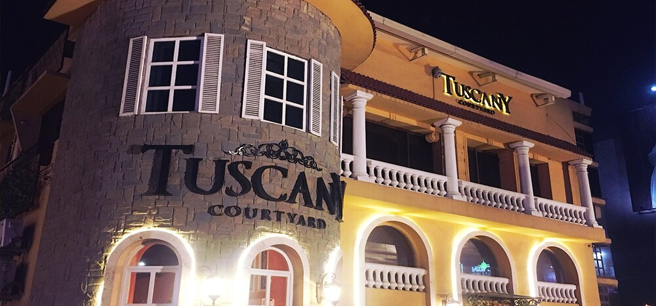 Tuscany Courtyard best sehri place